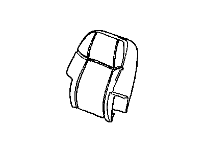 2005 Saturn Relay Seat Cushion Pad - 89043057