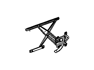 GM 15922914 Front Side Door Window Regulator Assembly