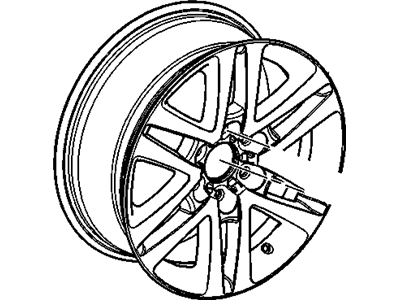 2014 Buick Enclave Spare Wheel - 9597952