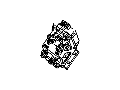 GM 12547217 Valve Asm,Brake Pressure Mod (Remanufactured)(W/O Mounting Bracket)