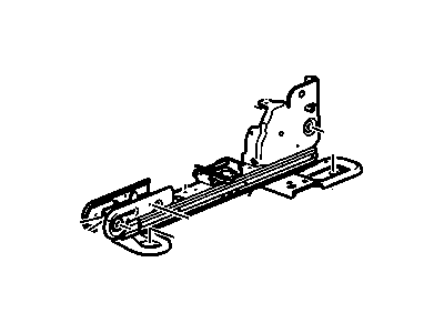GM 88976871 Riser Asm,Rear Seat Inner (Fna Request/Drawing Req'D)Lead