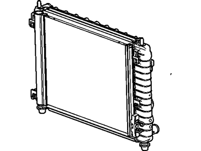 GM 15940326 Radiator Assembly