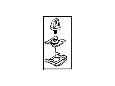 GM 88972736 Loop Kit,Cargo Tie Down