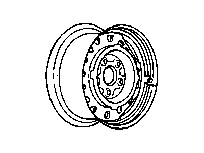 Oldsmobile Achieva Spare Wheel - 9591661