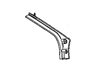 GM 25682907 Molding Assembly, Rear Window Drain Panel Garnish