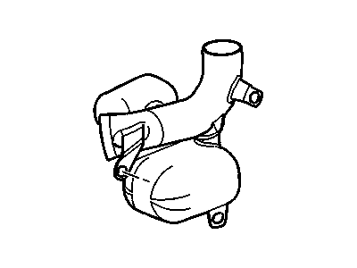 2005 Chevrolet Malibu Air Intake Coupling - 15224384