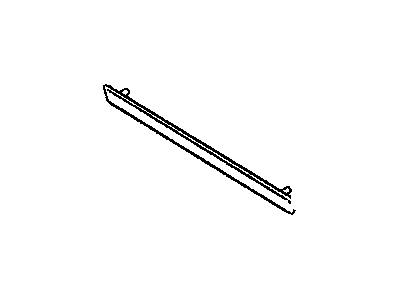1992 Cadillac Eldorado Door Moldings - 3635317
