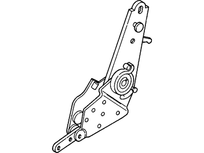 GM 16602954 Lk Assembly, Passenger Seat Back Hinge Outer Reclining Man