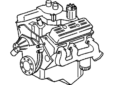 GM 12361251 Engine Asm,(Goodwrench Remanufacture 4.3L)(Lb4)