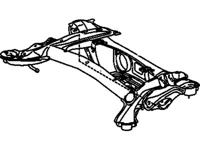 Pontiac Rear Crossmember - 19205401
