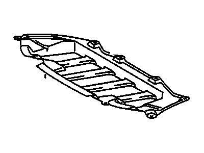 GM 19205405 Shield,Engine Front Splash