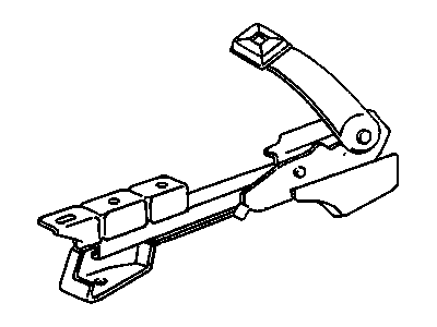 GM 16624070 Adj Assembly, Passenger Seat Inner 2-Way Man