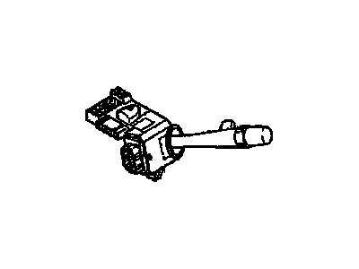 GM 15237470 Switch Assembly, Turn Signal & Headlamp & Headlamp Dimmer & Windshield Wiper