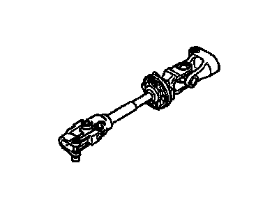 GM 25913680 Steering Gear Coupling Shaft Assembly