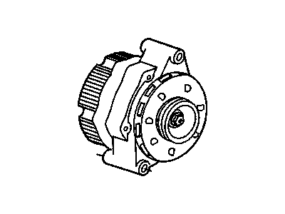 GMC P2500 Alternator - 19151871