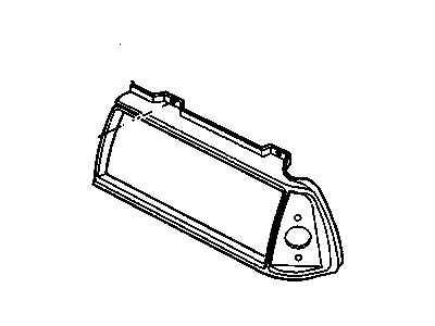 GM 22527852 Bezel, Headlamp