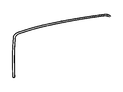 GM 94466854 Molding,Rear Compartment Lift Window Upper Reveal