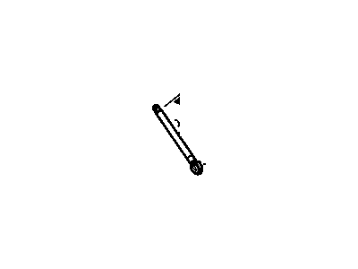 10380000 GM Strut Assembly, Rear Compartment Lift Window Illustration 1 of 1