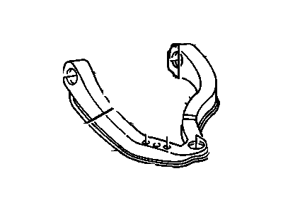 GM 10218586 Front Lower Control Arm Assembly *Orange