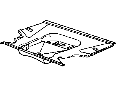GM 12537895 Panel Asm,Rear Compartment Rear (Long)