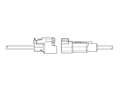 2021 GMC Sierra Chassis Wiring Harness Connector - 85526683