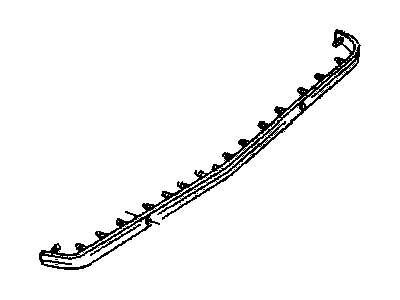 GM 469494 Strip,Rear Bumper Rubber