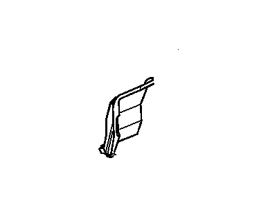GM 15255977 Panel, Fuel Tank Filler Pipe Housing