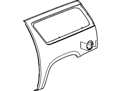 GM 15829330 Panel, Body Side Outer