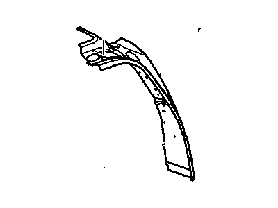 GM 25893161 Reinforcement Assembly, Back Body Opening Side Frame