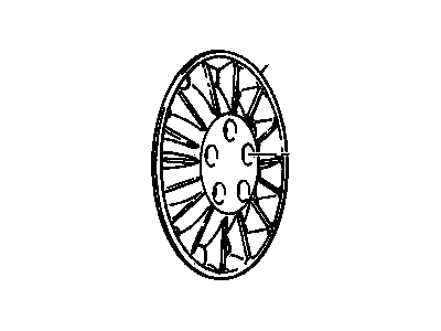 1996 Oldsmobile Cutlass Wheel Cover - 10238312