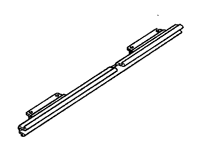 GM 14049998 Sash Assembly, End Gate Window Glass