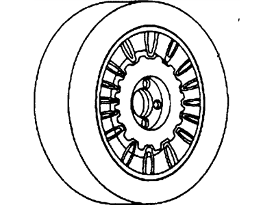 GM 12365433 Wheel Rim Kit,Aluminum