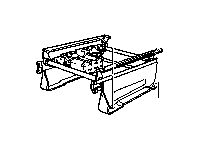 GM 16809254 Adjuster Asm,Driver Seat (W/Riser)