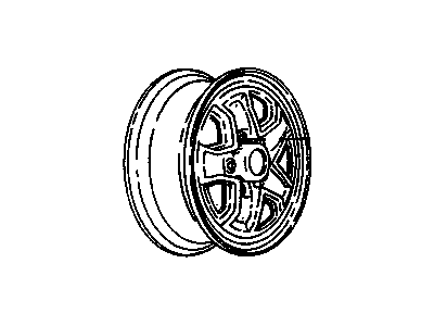 Chevrolet Cadet Spare Wheel - 22548114