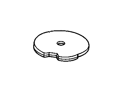 GM 10165654 Panel Assembly, Rear Compartment Spare Wheel Stowage