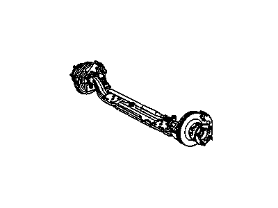 GM 15964938 SUSPENSION, Front Axle and Axle Center