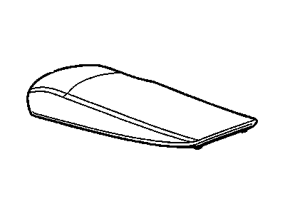 GM 22853140 Door Assembly, Front Floor Console Compartment (W/ Armrest)<Do *Cashmere