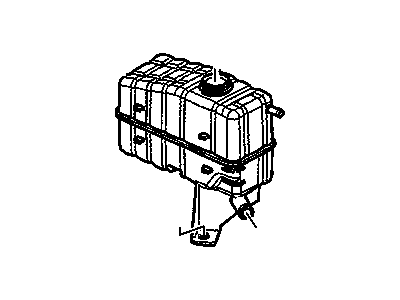 GM 15215515 Tank Assembly, Radiator Surge