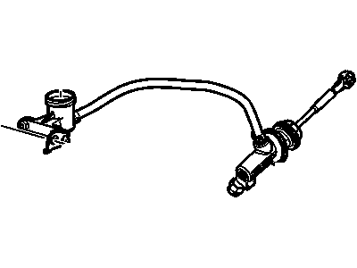 Cadillac Clutch Master Cylinder - 12576608