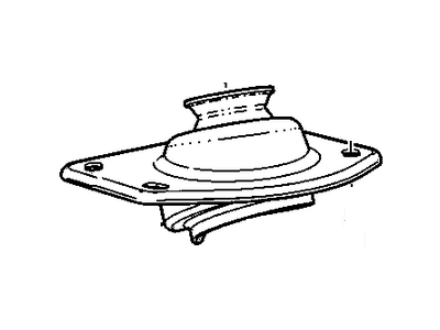 2010 Chevrolet Camaro Shock And Strut Mount - 92213101