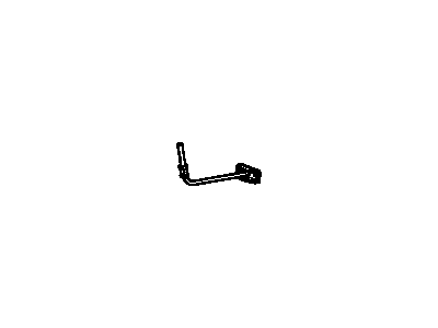 2009 Chevrolet Equinox Parking Brake Cable - 25832045
