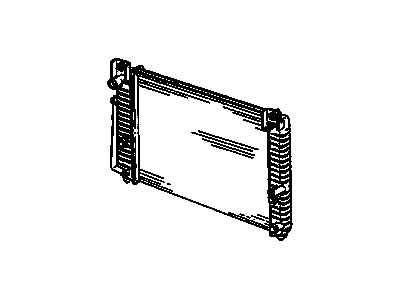 GM 15841576 Radiator Assembly