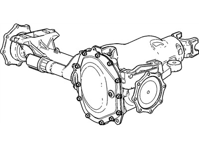 84000739 - Genuine GM Axle Assembly, Front