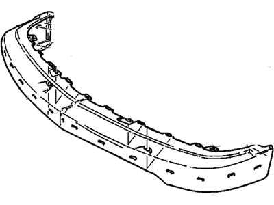 GM 15007665 Bar, Front Bumper Imp *.