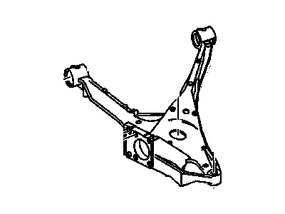 GM 25820031 Rear Suspension Control Arm Assembly