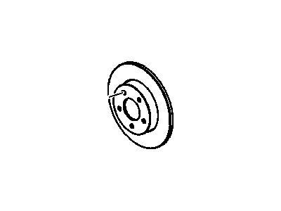 Cadillac Deville Brake Disc - 88967261