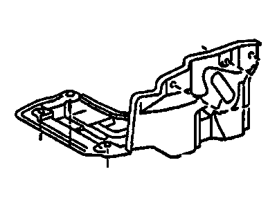 Pontiac Fender Splash Shield - 88970720