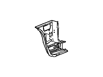 GM 15810304 Panel Kit, Body Hinge Pillar Inner