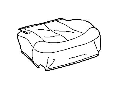 GM 12476973 Cover,Passenger Seat Cushion *Oak