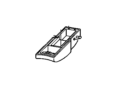 GM 88937777 Armrest Asm,Driver Seat *Neutral